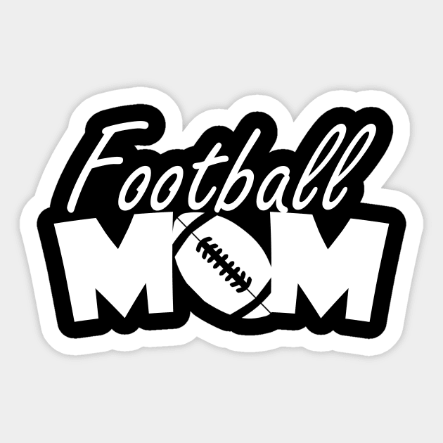 Mom Football Sticker by Tshirt114